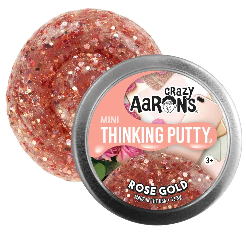 Mini Thinking Putty - Rose Gold