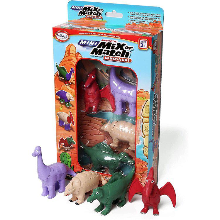 Mini Collectible Mix-and-Match Dinosaur Set 2