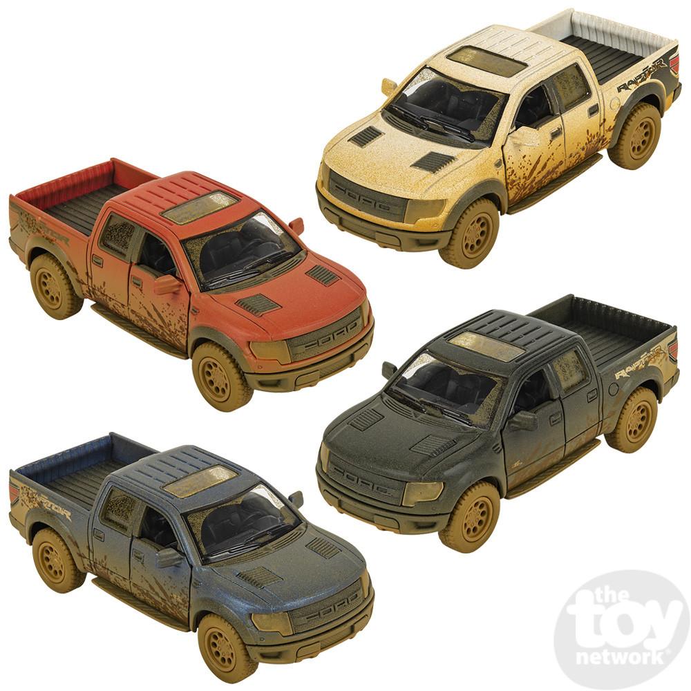 Dirty Ford F-150 SVT Raptor Toy for Ages 3+