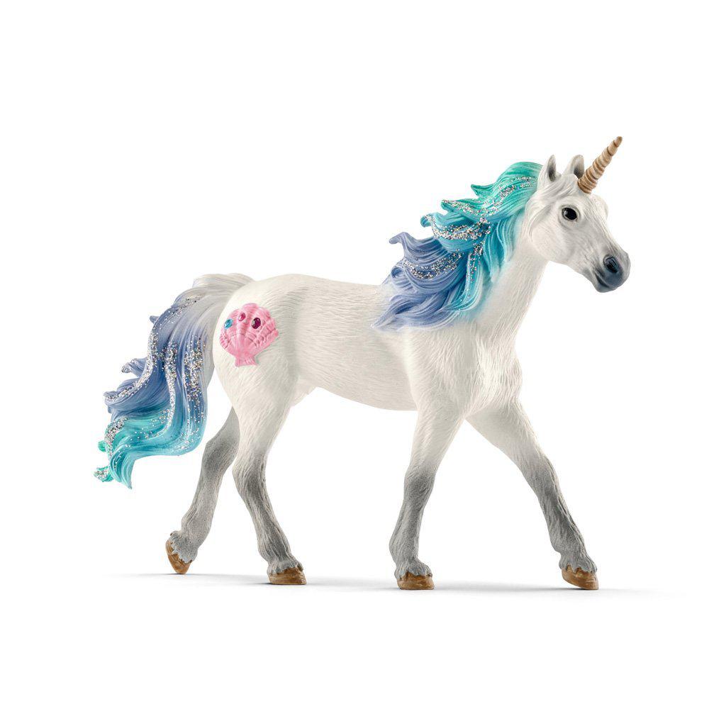 Magical Sea Unicorn and Stallion Toy Set