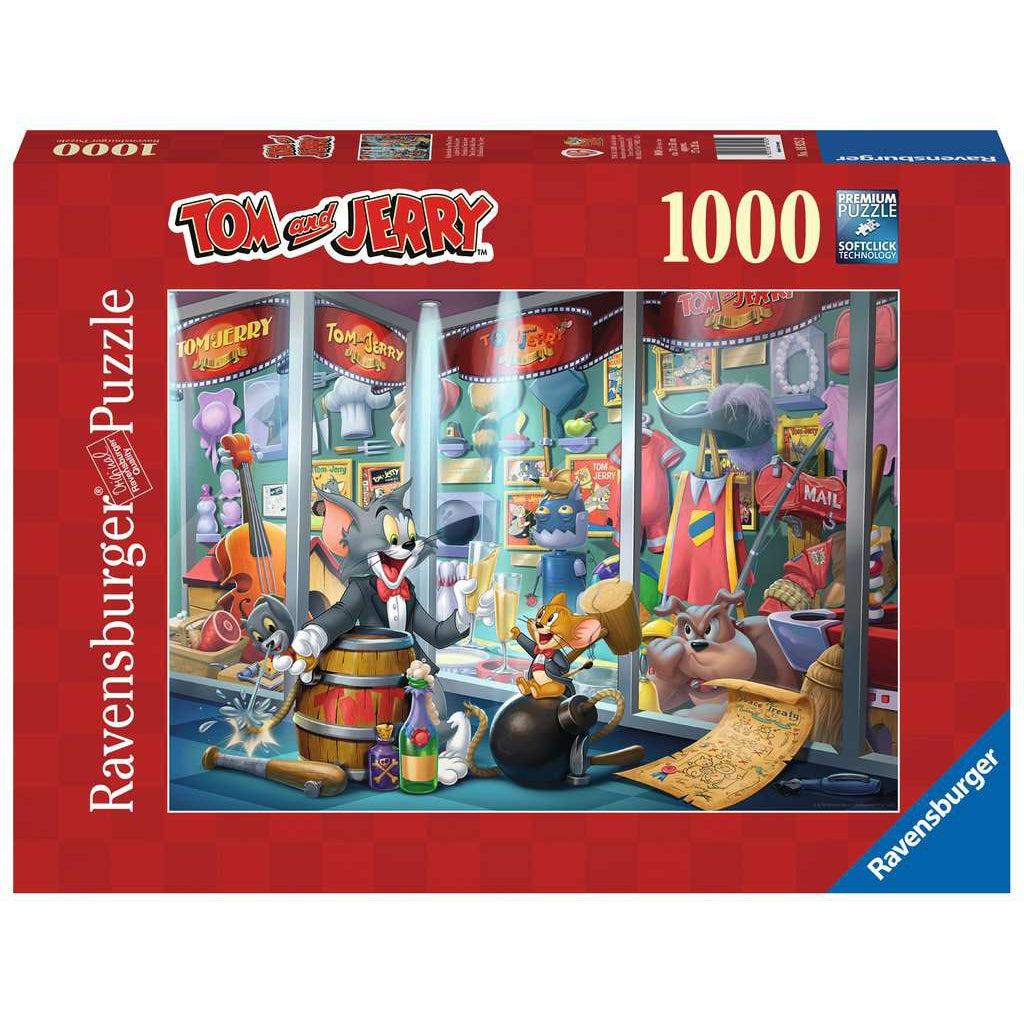 Ravensburger 1000pc Tom & Jerry Hall of Fame Puzzle for Ages 14+