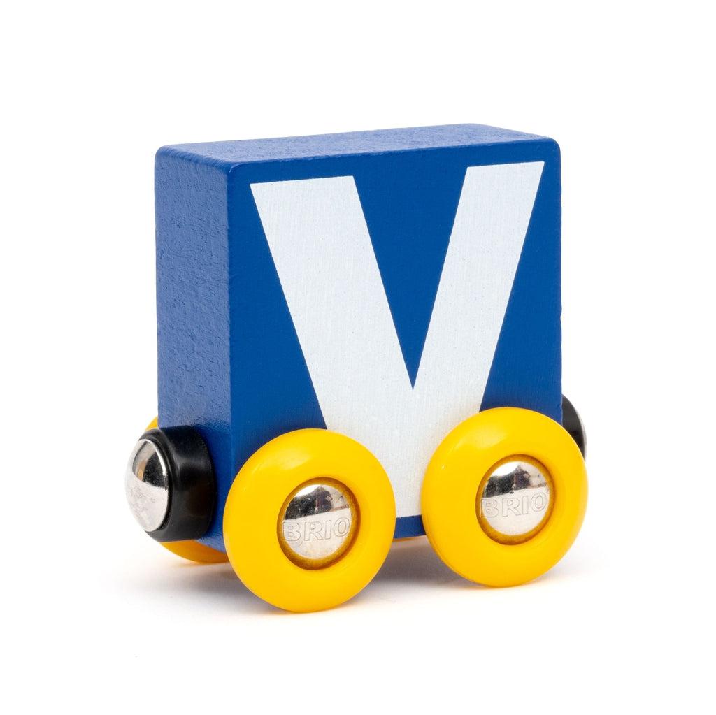 Brio's Vibrant 'V' Alphabet Train for Creative Learning