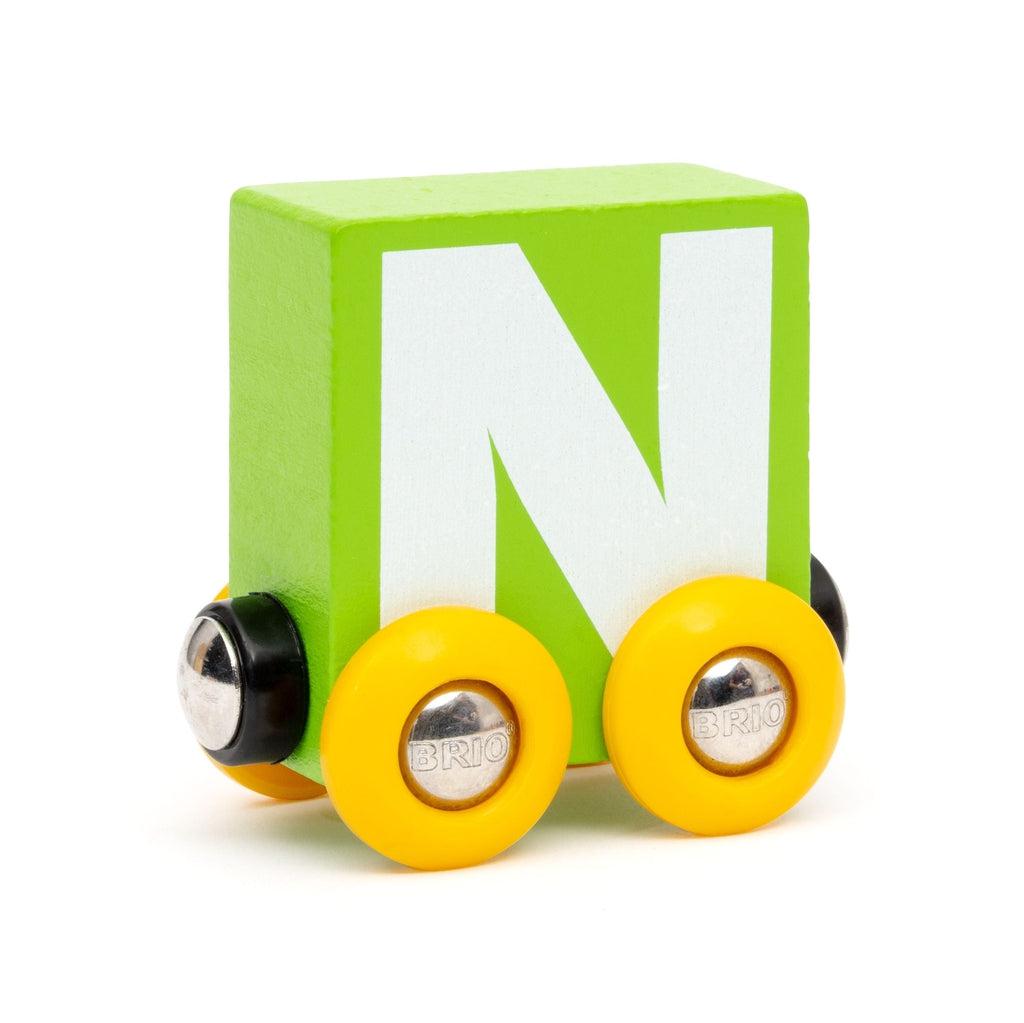 Brio's Colorful Letter 'N' Alphabet Train for Creative Kids